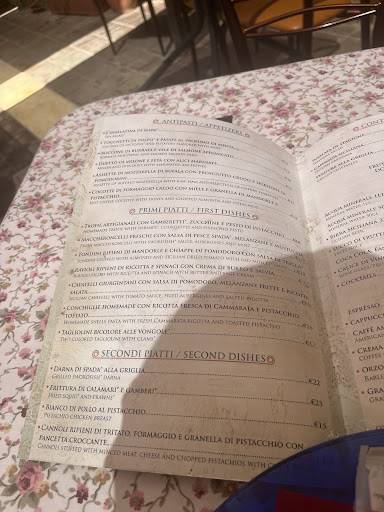 Menu di La Promenade dei Templi 