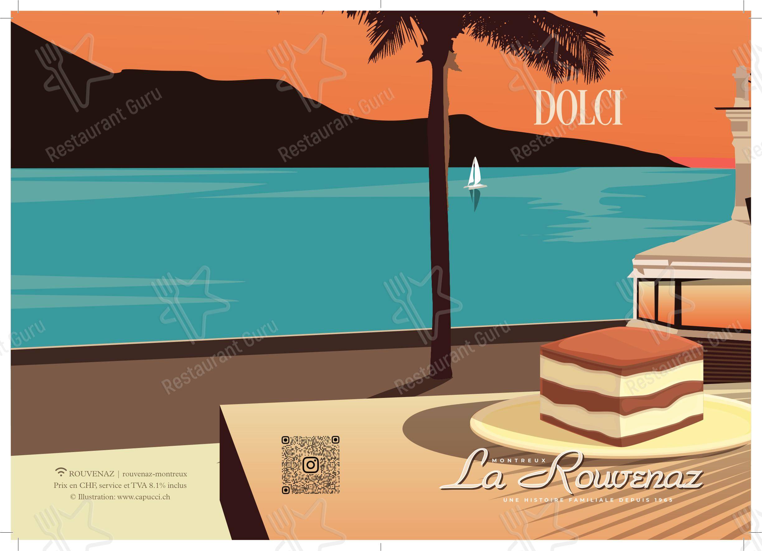 菜单 per La Rouvenettaz (Jardin d'hiver) ristorante