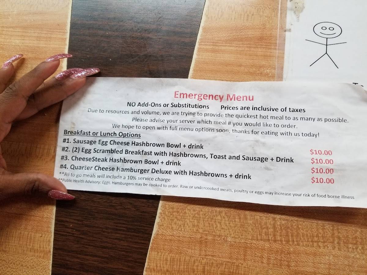 Menu at Waffle House restaurant, Moss Bluff, 740 Sam Houston Jones Pkwy