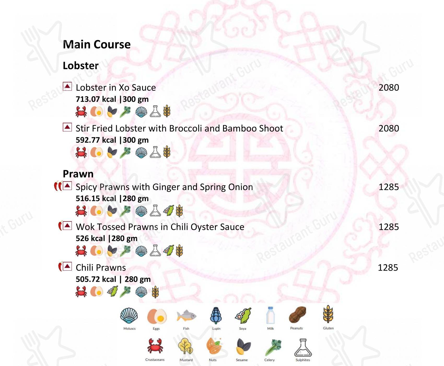 Latitude Restaurant - Vivanta Coimbatore in Coimbatore - 菜单
