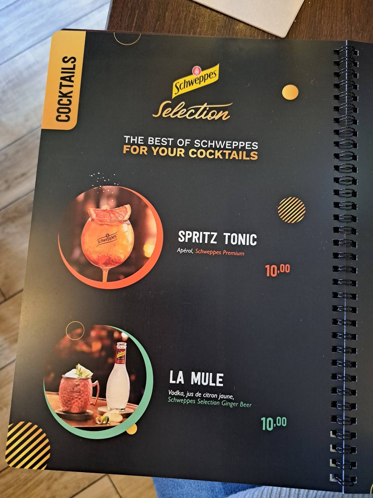 Menu de Le Silly