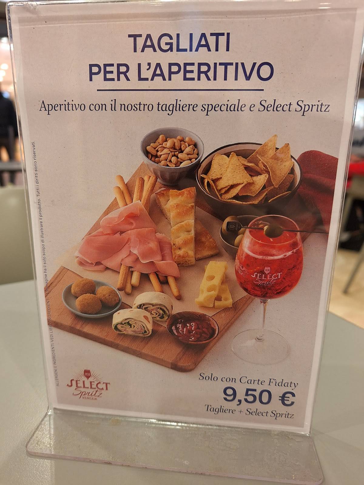 Menu di Bar Atlantic 