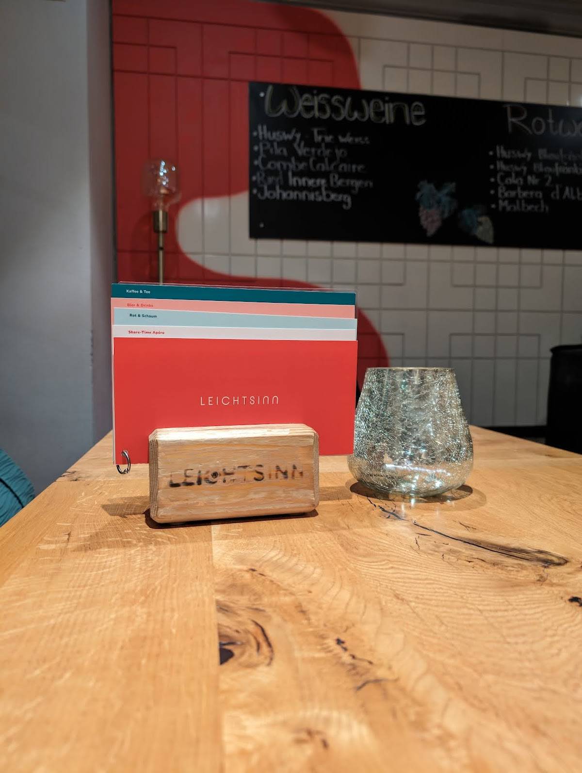 Menu di LEICHTSINN umami food & wine 