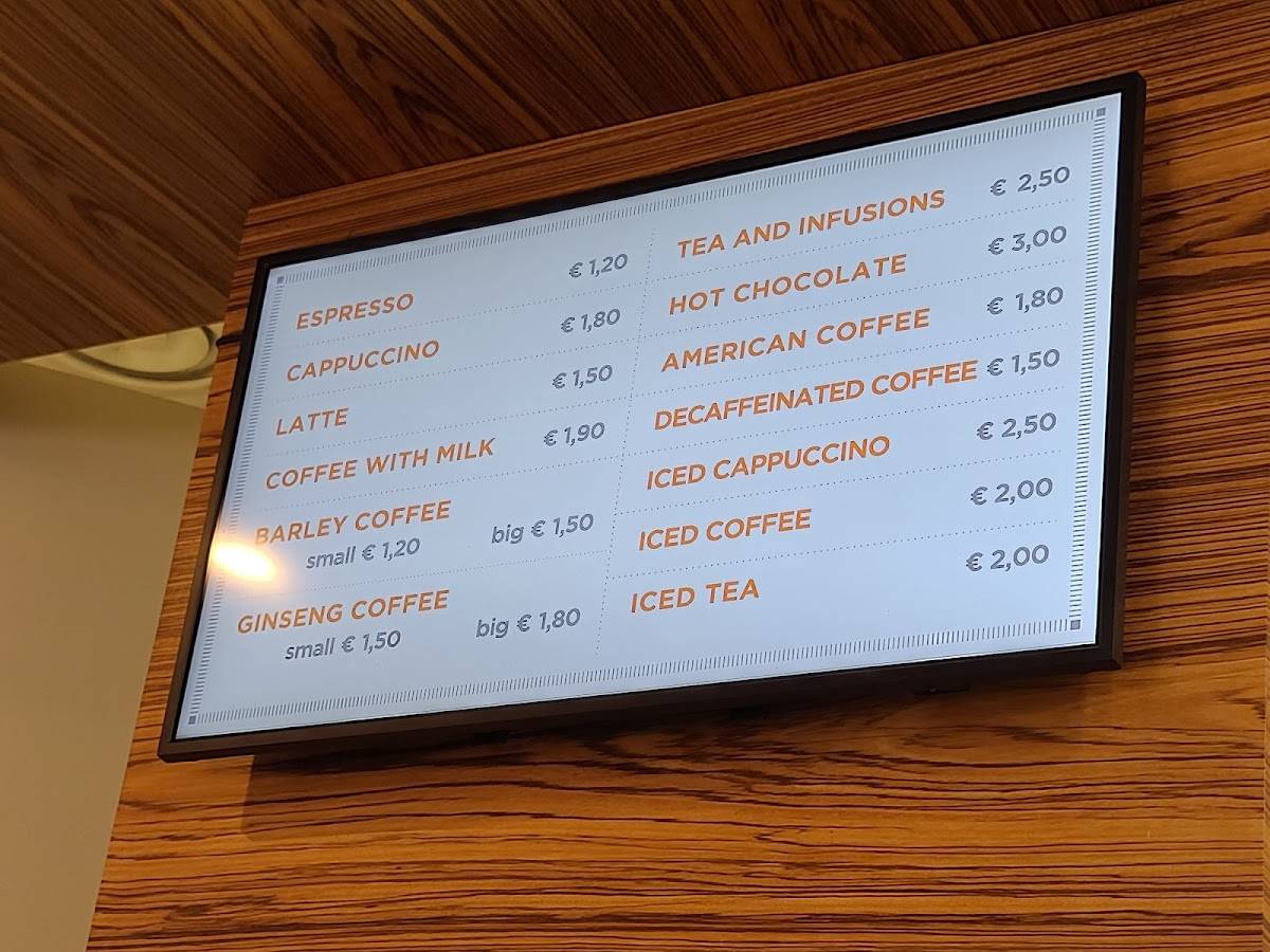 Menu de Lemongrass Ice Cream Via Barletta