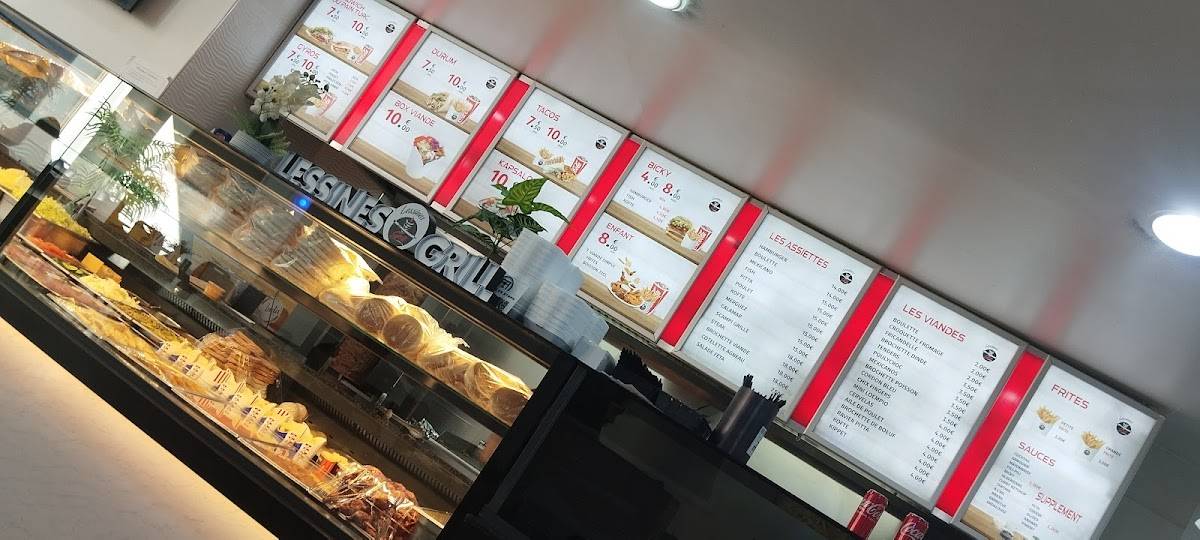 Menu de Lessines Grill