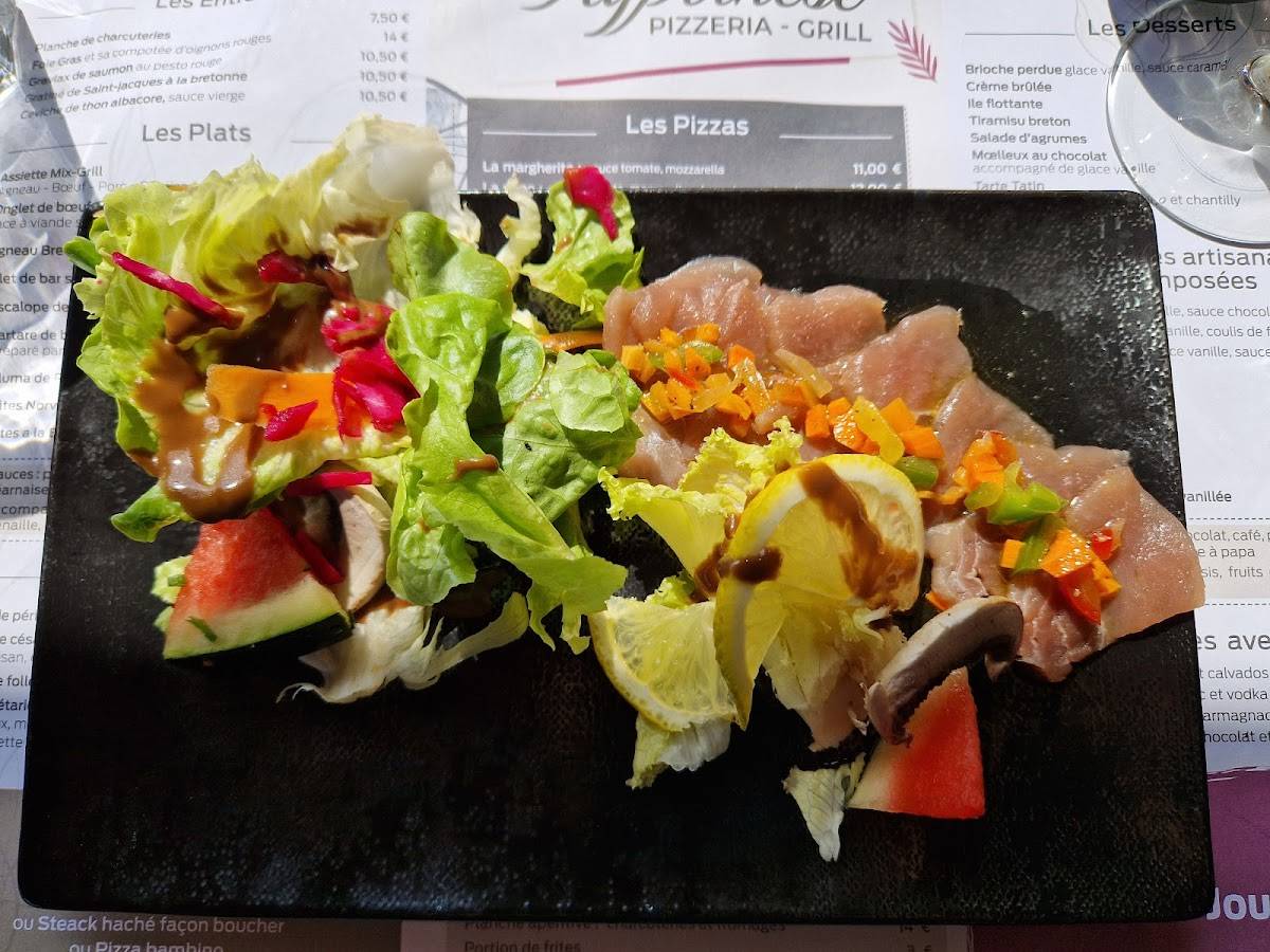 Menu de L’Hypothèse Combourg