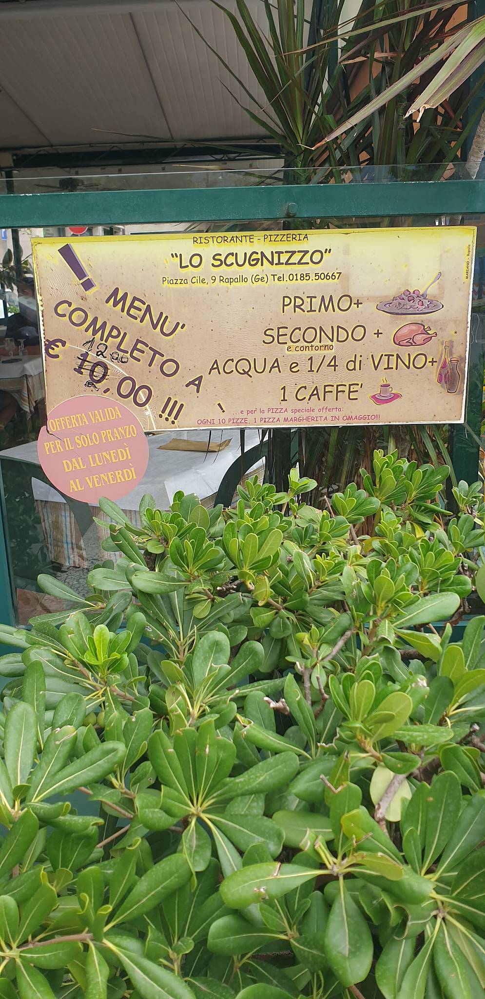 Menu di Lo Scugnizzo 