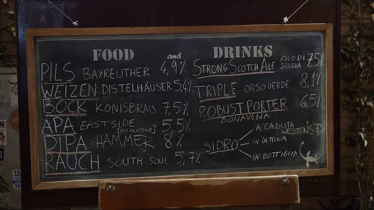 Menu de Lochness