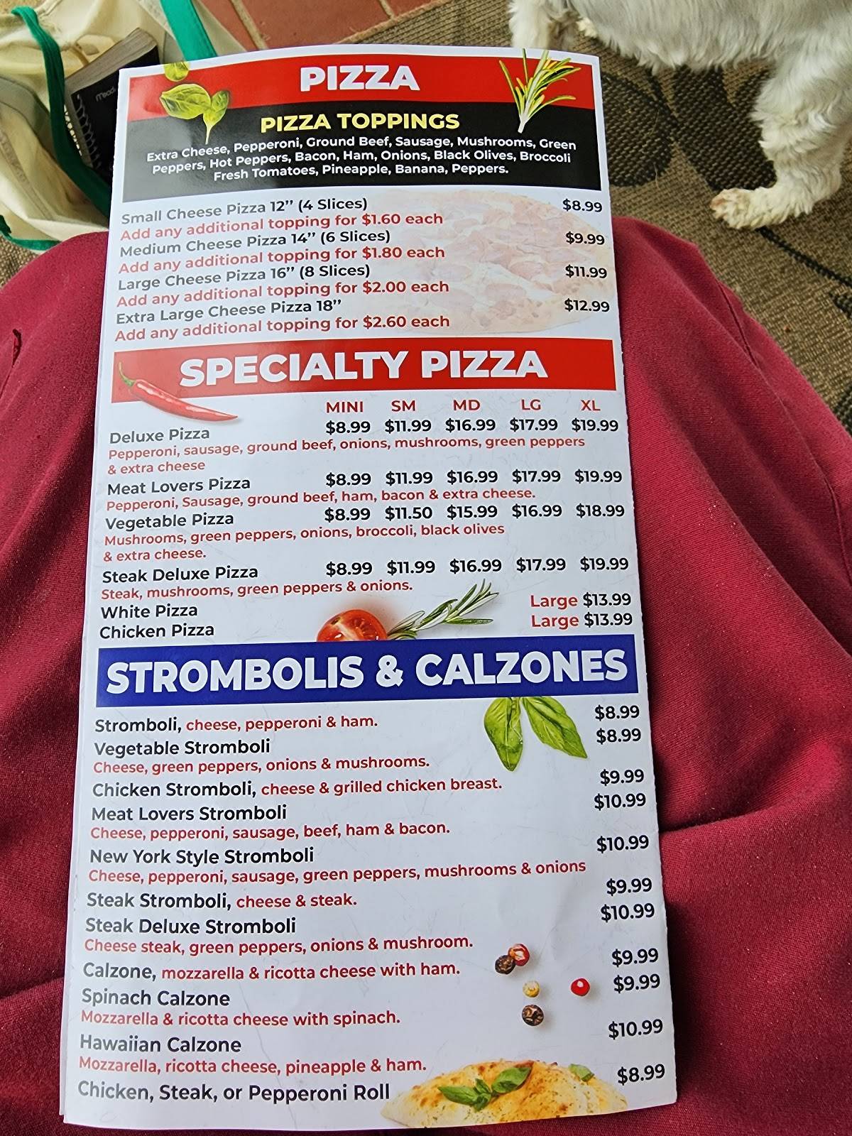 Carta del restaurante Lois' Family Kitchen, Chase City