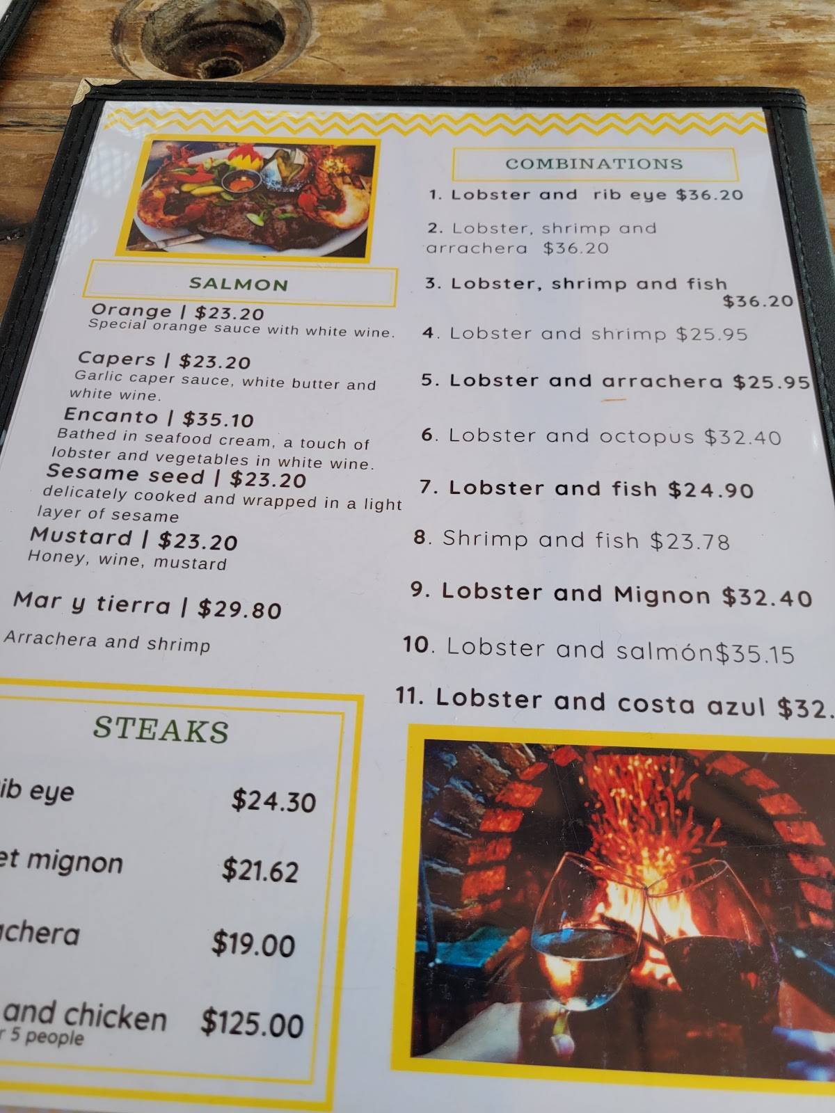 Carta Del Restaurante Los Portales Del Garc a Mexico
