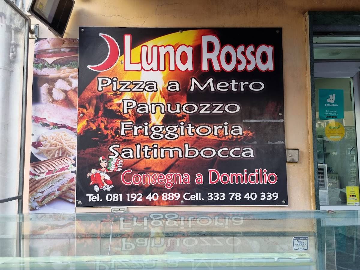 Menu di Pizzeria Friggitoria Luna Rossa 