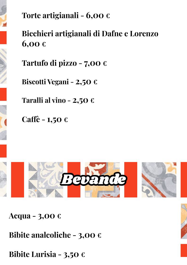 Menu di MANGIO la cucina come a casa 