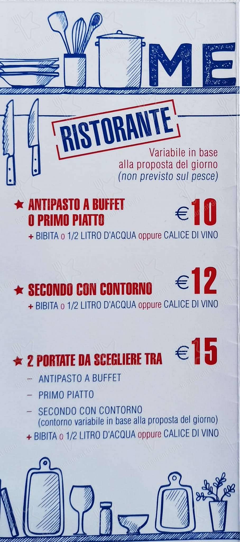 Ristorante Pizzeria Maiori in Saronno - 菜单
