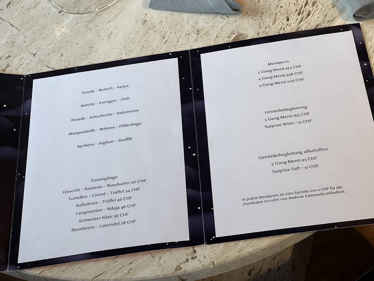 Menu di Mammertsberg 