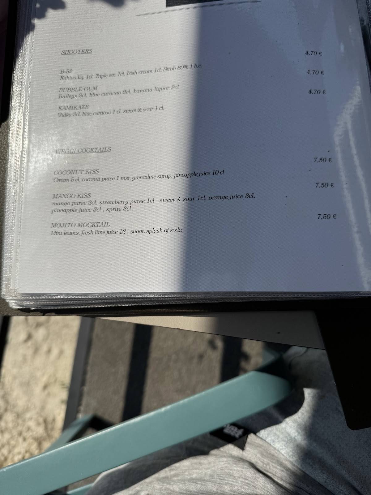 Menu di Bistro & Pizzeria Public Mandre 