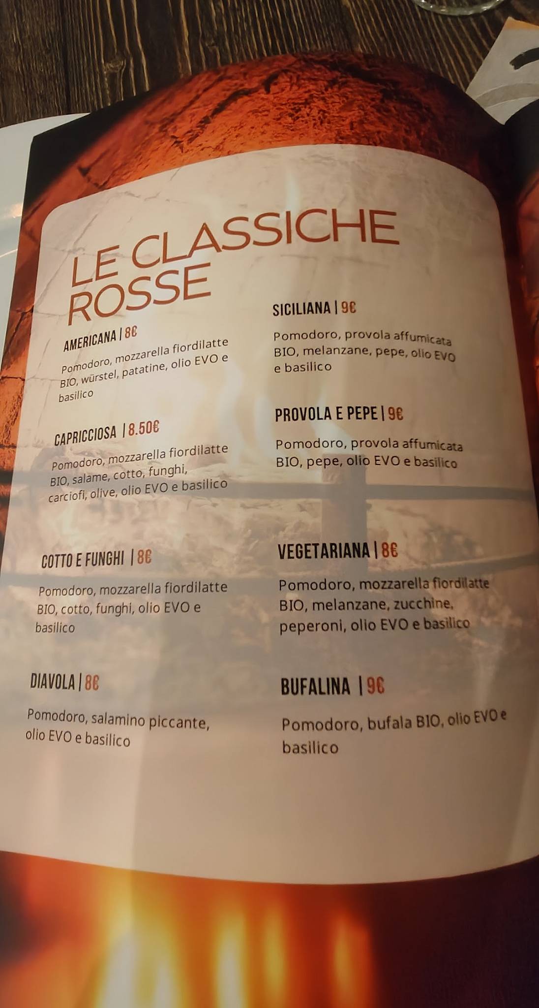 Menu di Croce Bianca 