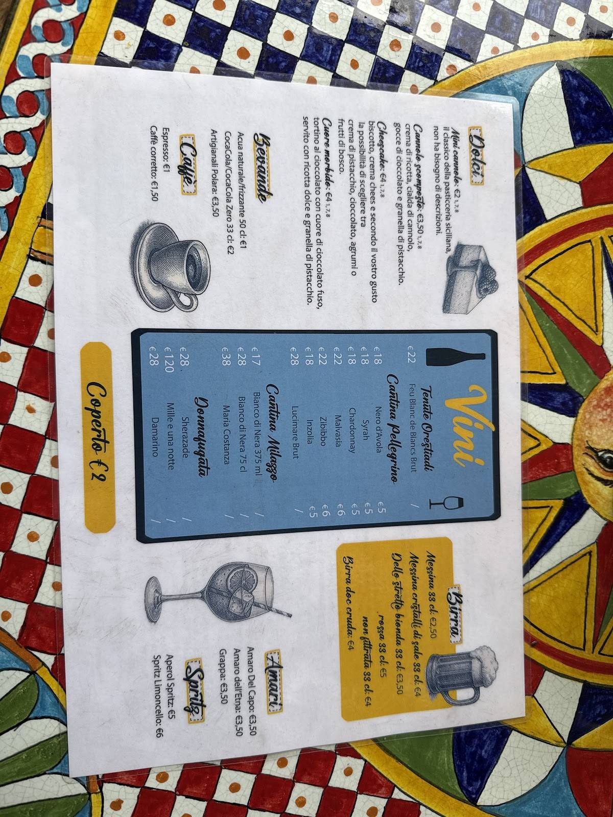 Menu di Mari & Muddichi Gourmet 