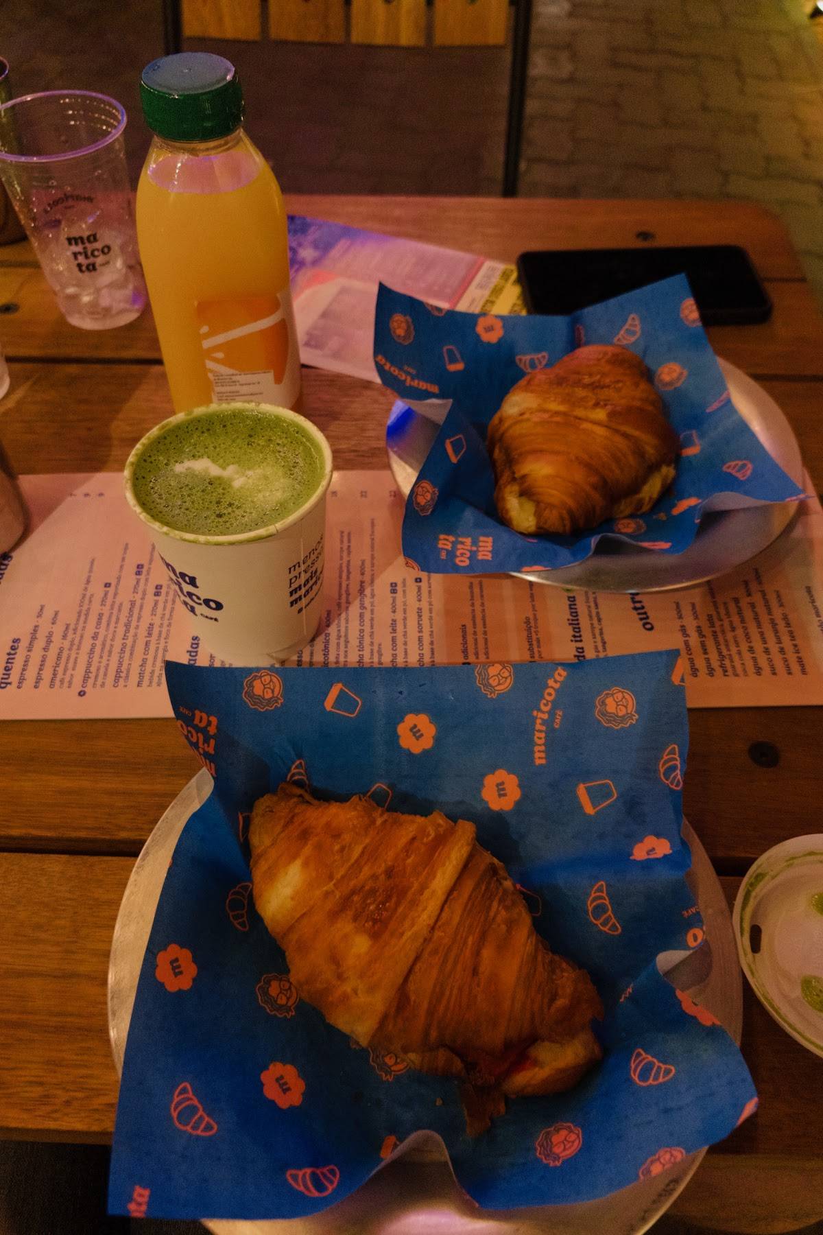 Maricota Café cardápio