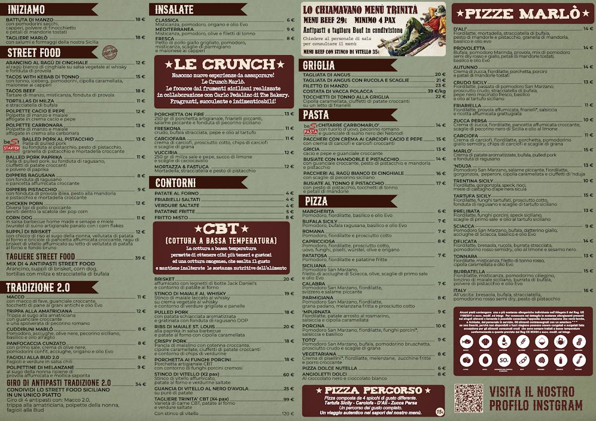 Menu di Marlò Beef Bar 