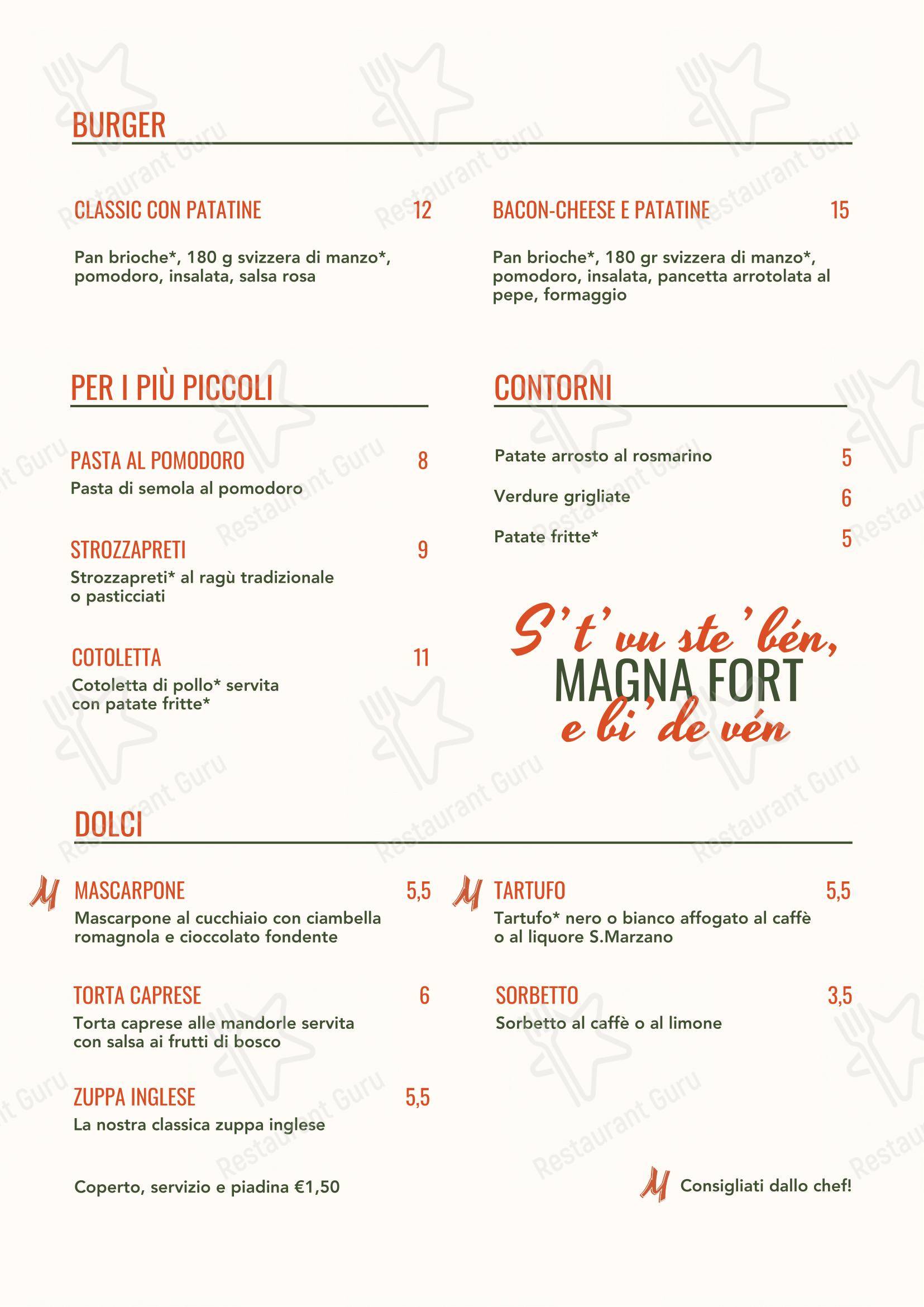 菜单 per Martoranello - Ristorante Pizzeria ristorante