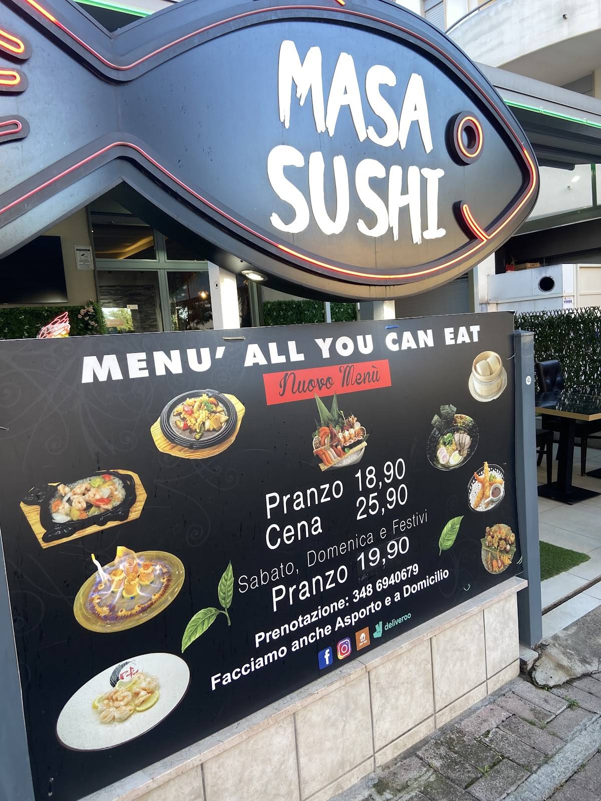 Menu di Masa (nuova gestione, moko sushi andria) 
