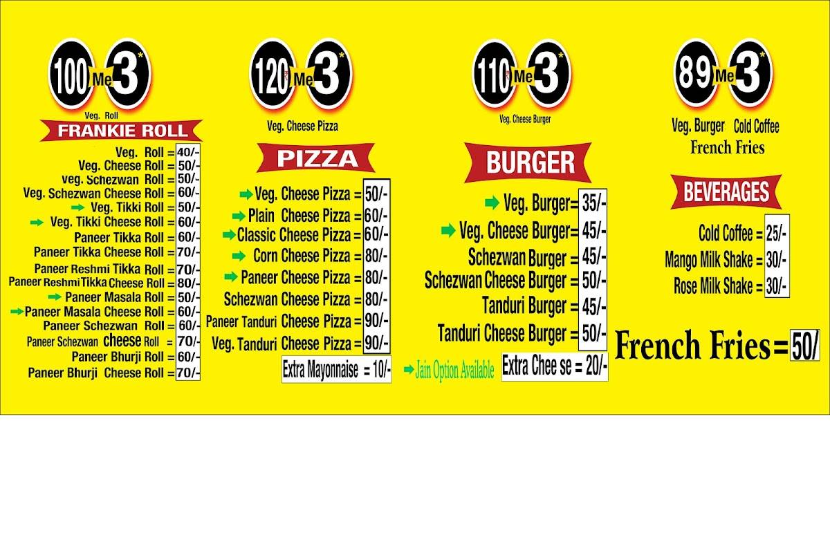 Master pizza navsari menu