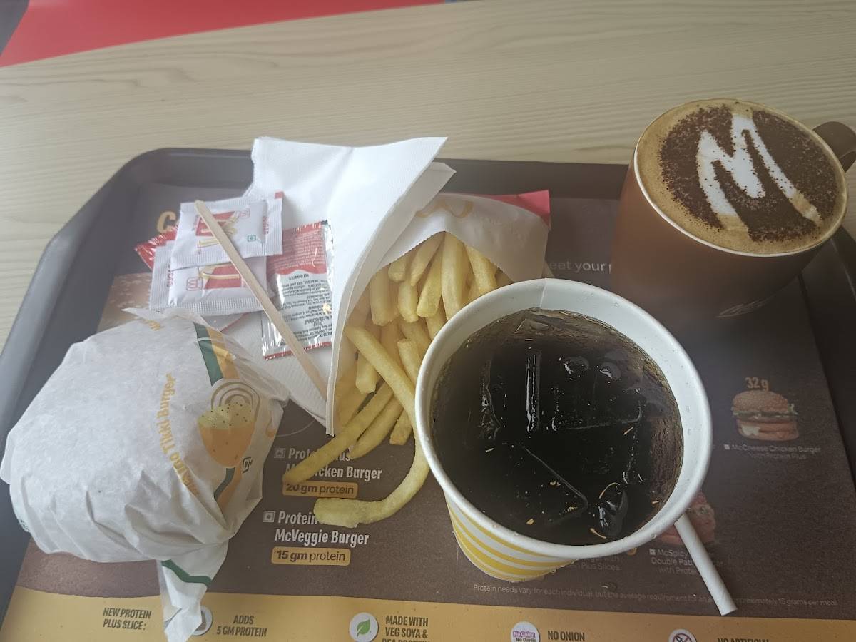 McDonald's menu