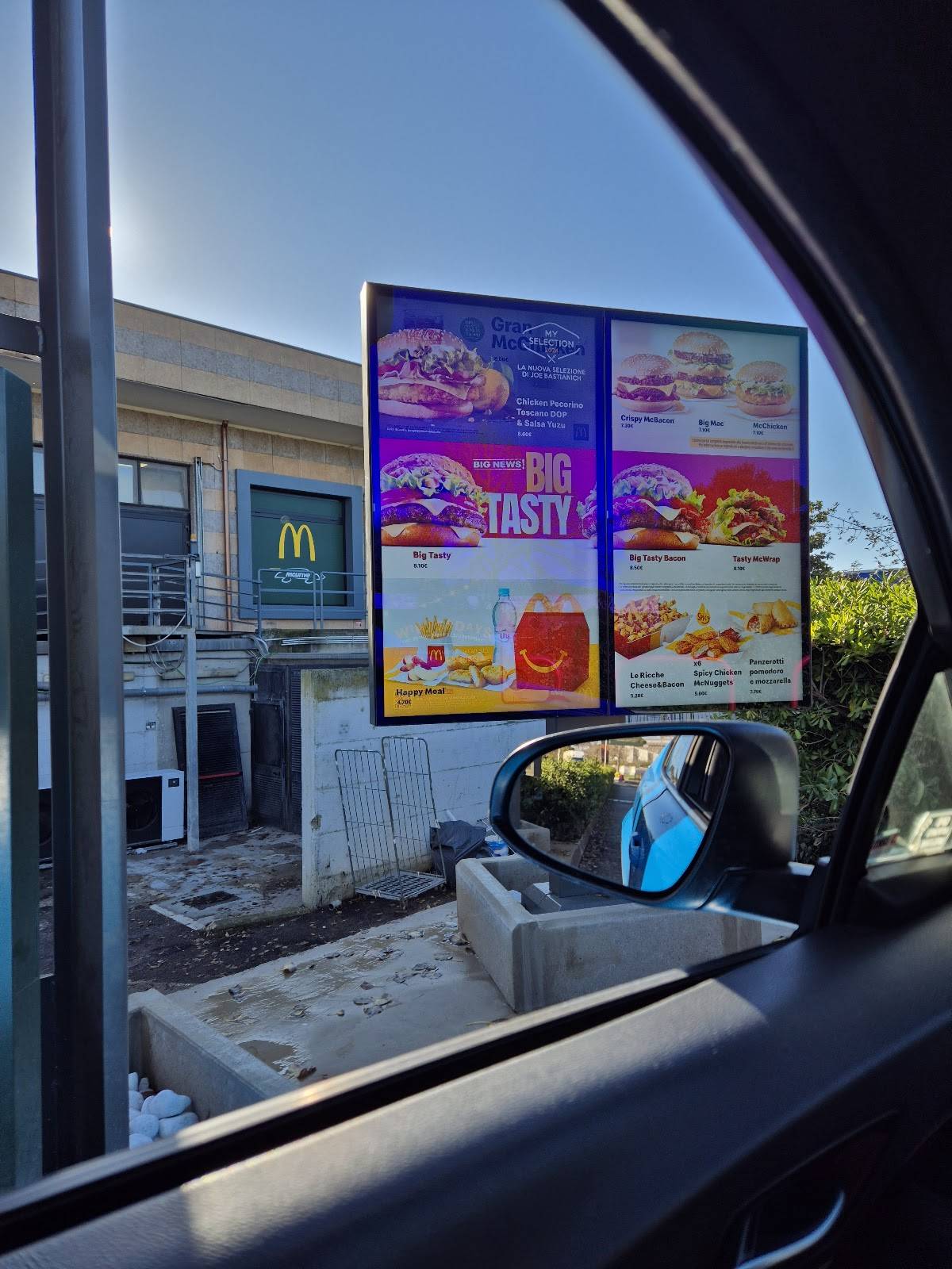 Menu di McDonald's Roma Magliana 