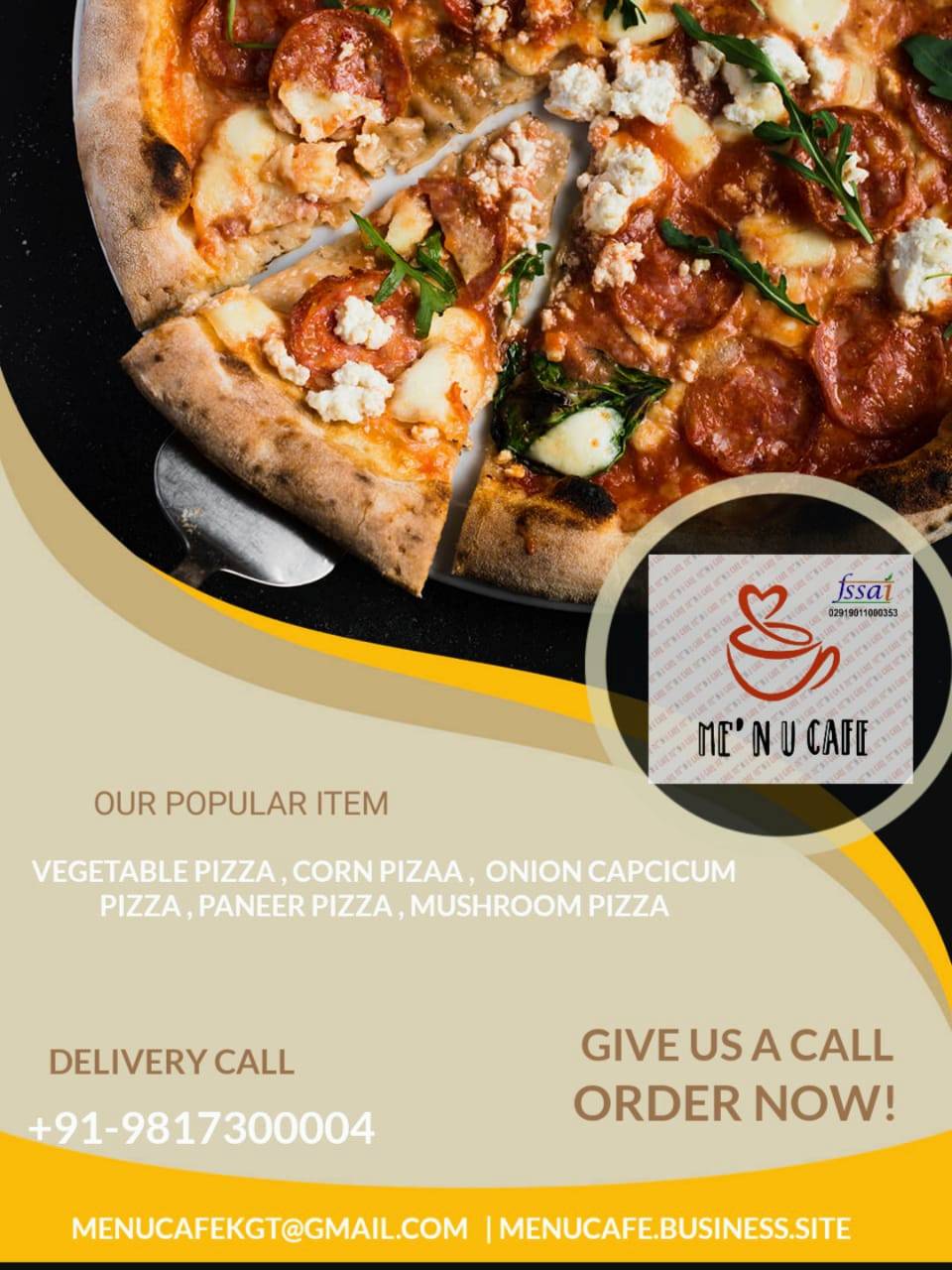 Me'n U Cafe & Lounge menu