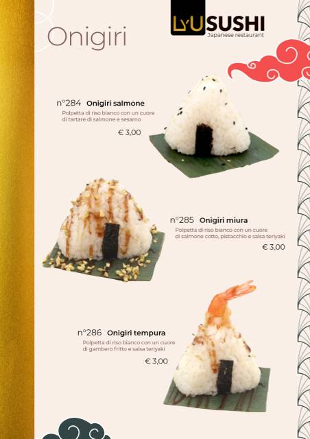 Menu di LyU Sushi Experience 