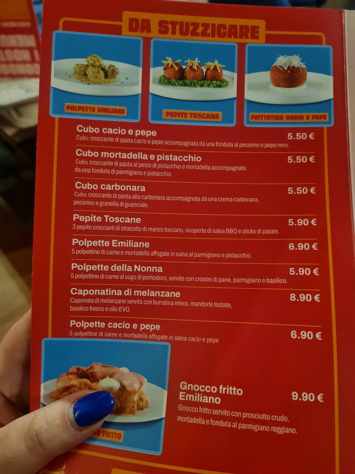 Menu di MiGusta - Roma (San Giovanni) 