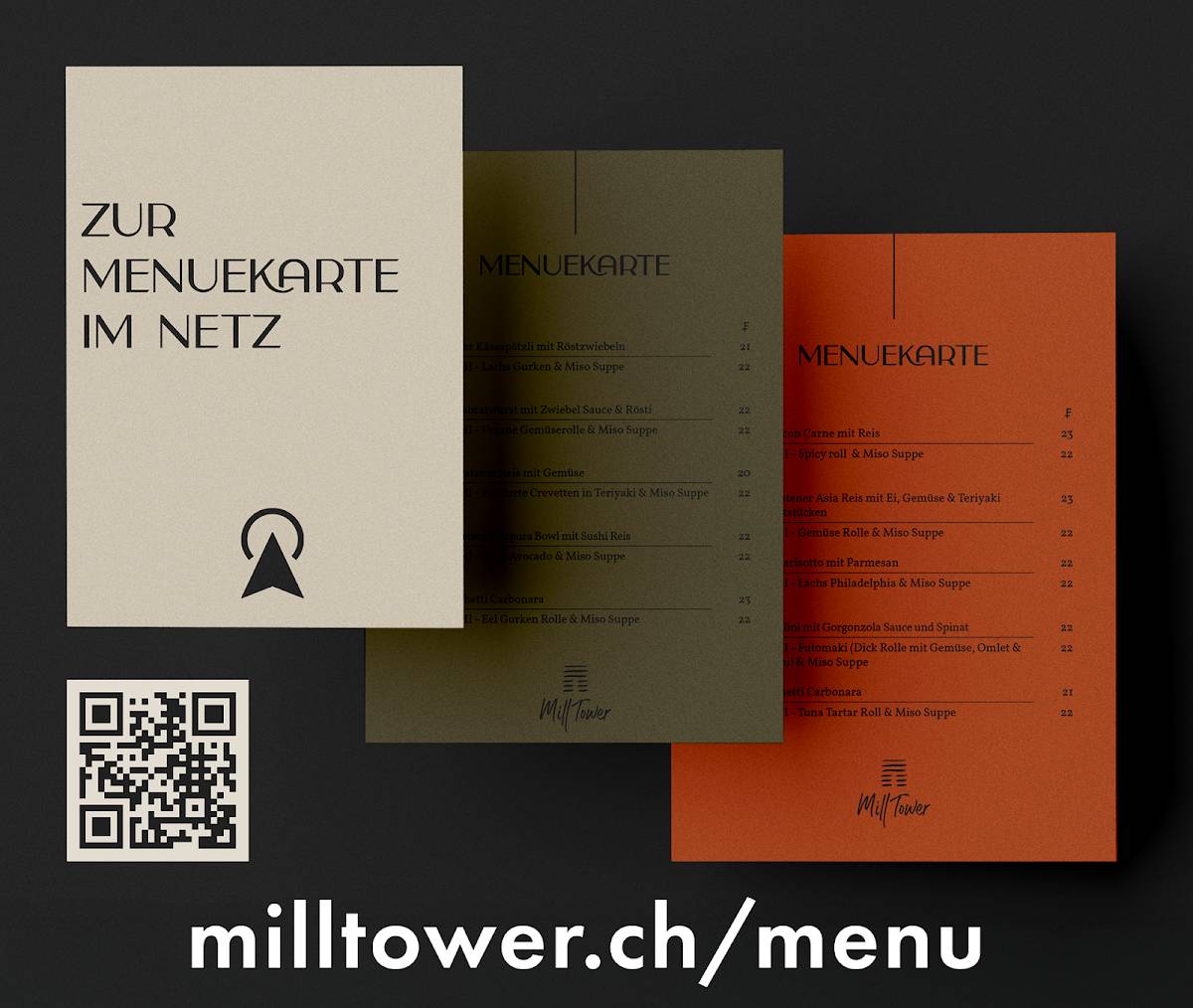 Menu di Mill Tower Bar & Restaurant 