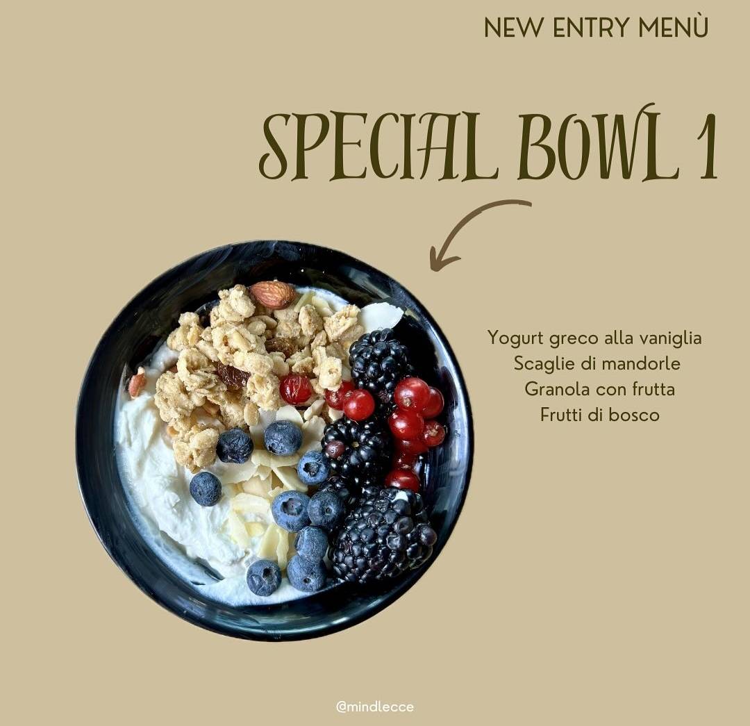 Menu di Mind Lecce 