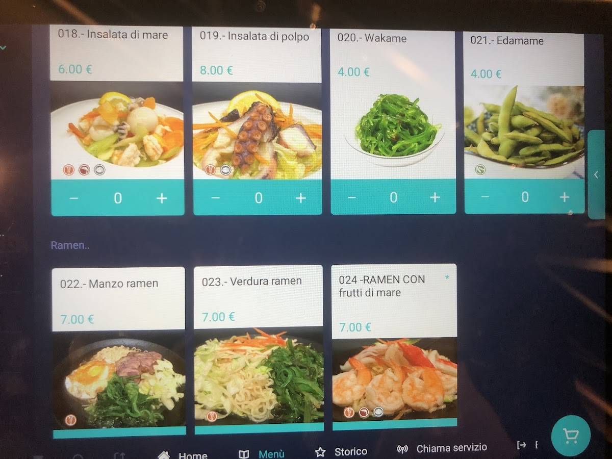 Menu di Mio Fusion Restaurant 