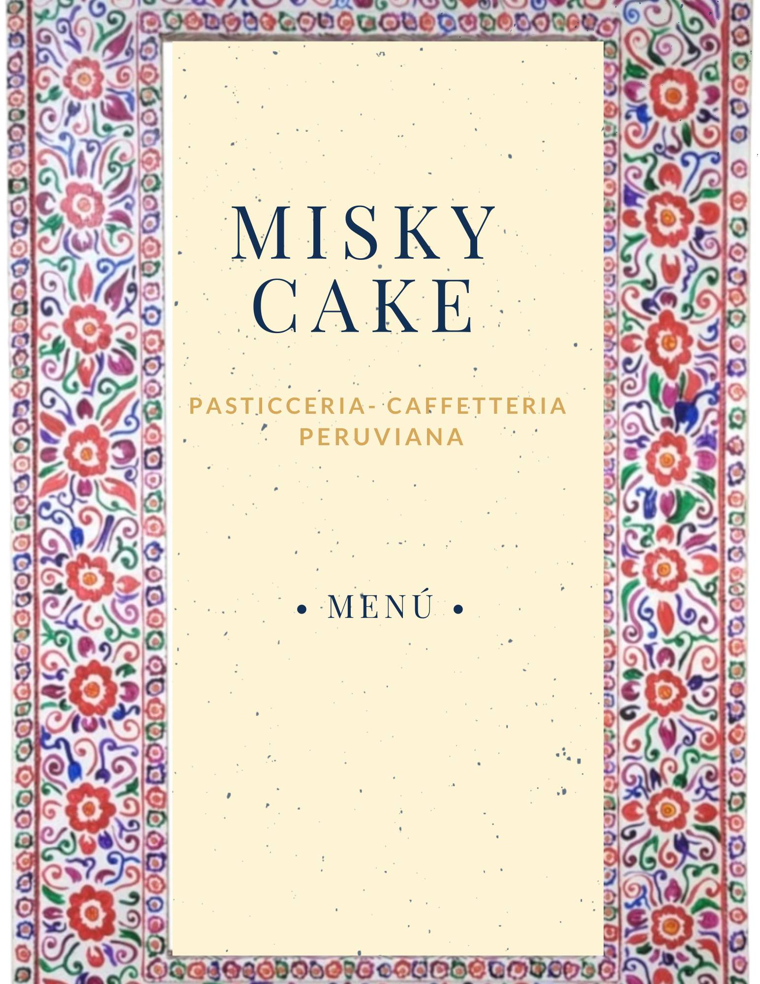 Menu di Misky Cake 