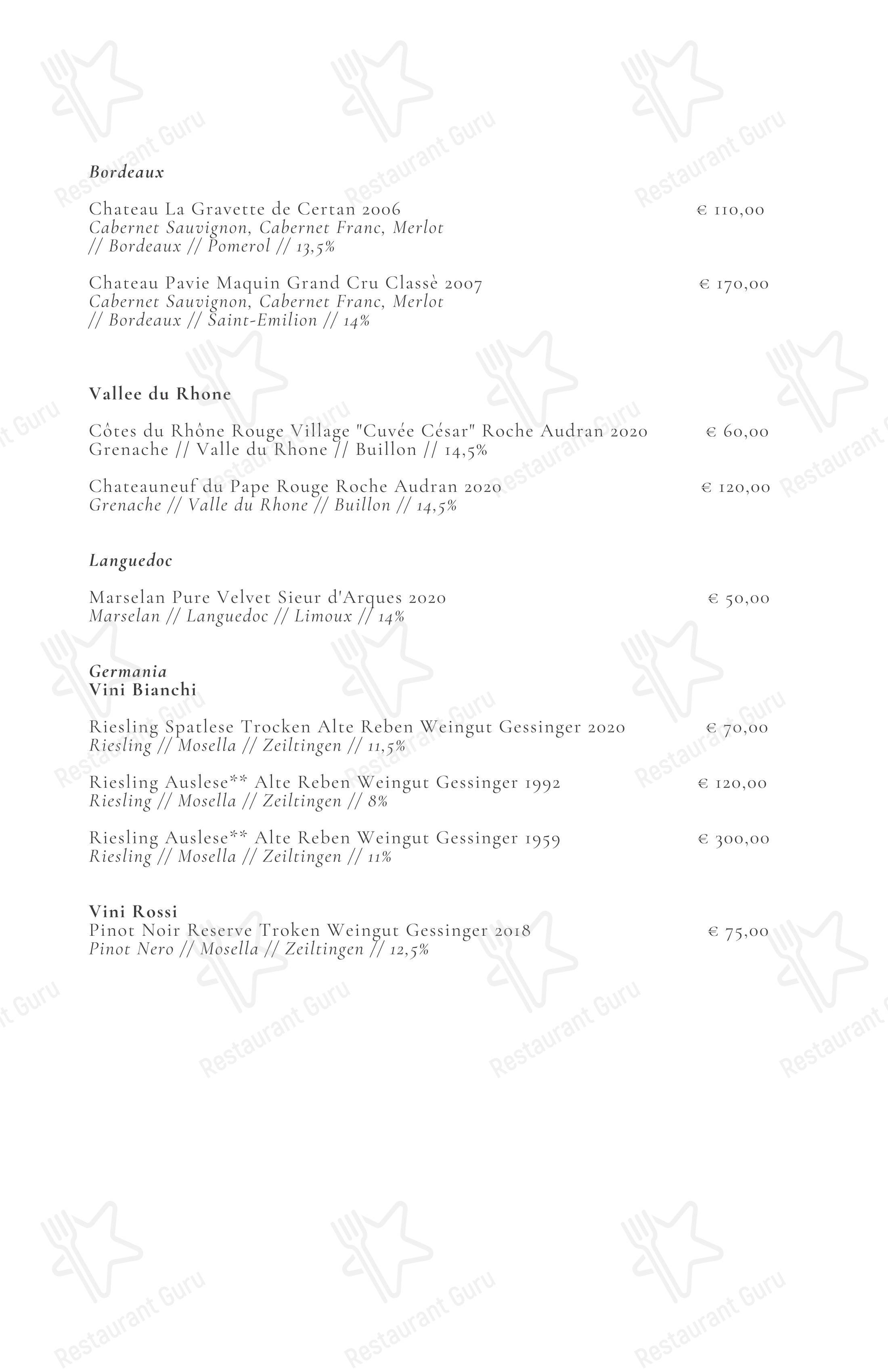 Menu di Moma - Детское