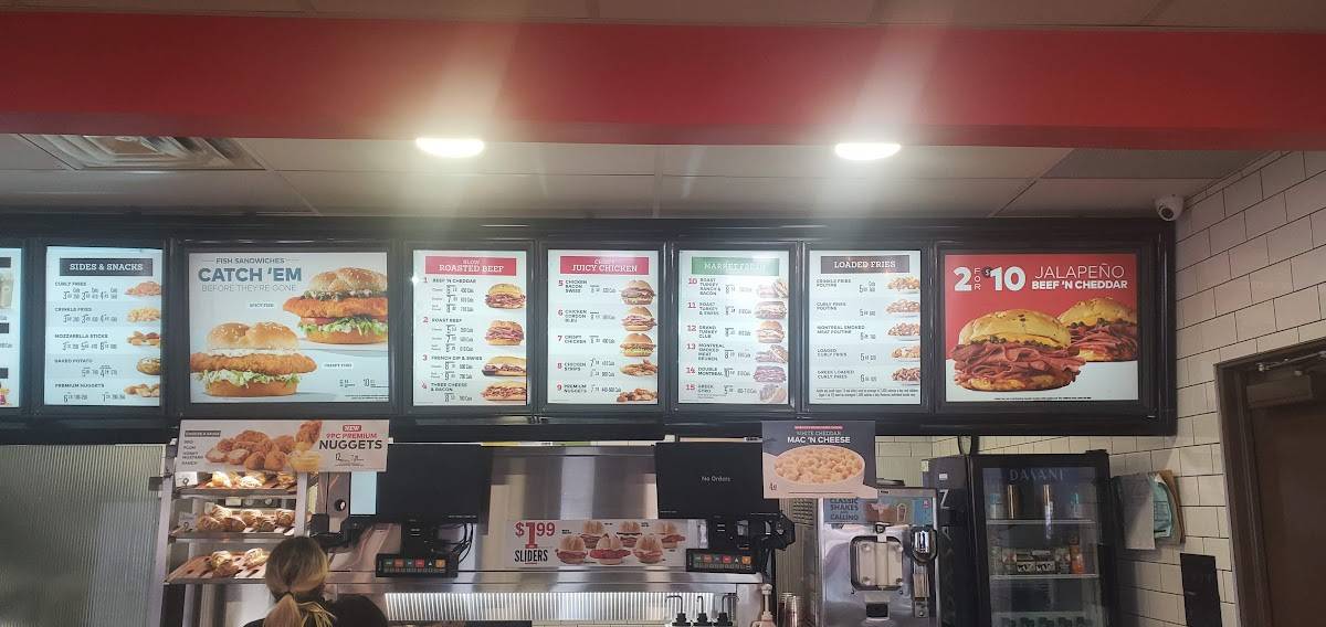 Menu de Arby's
