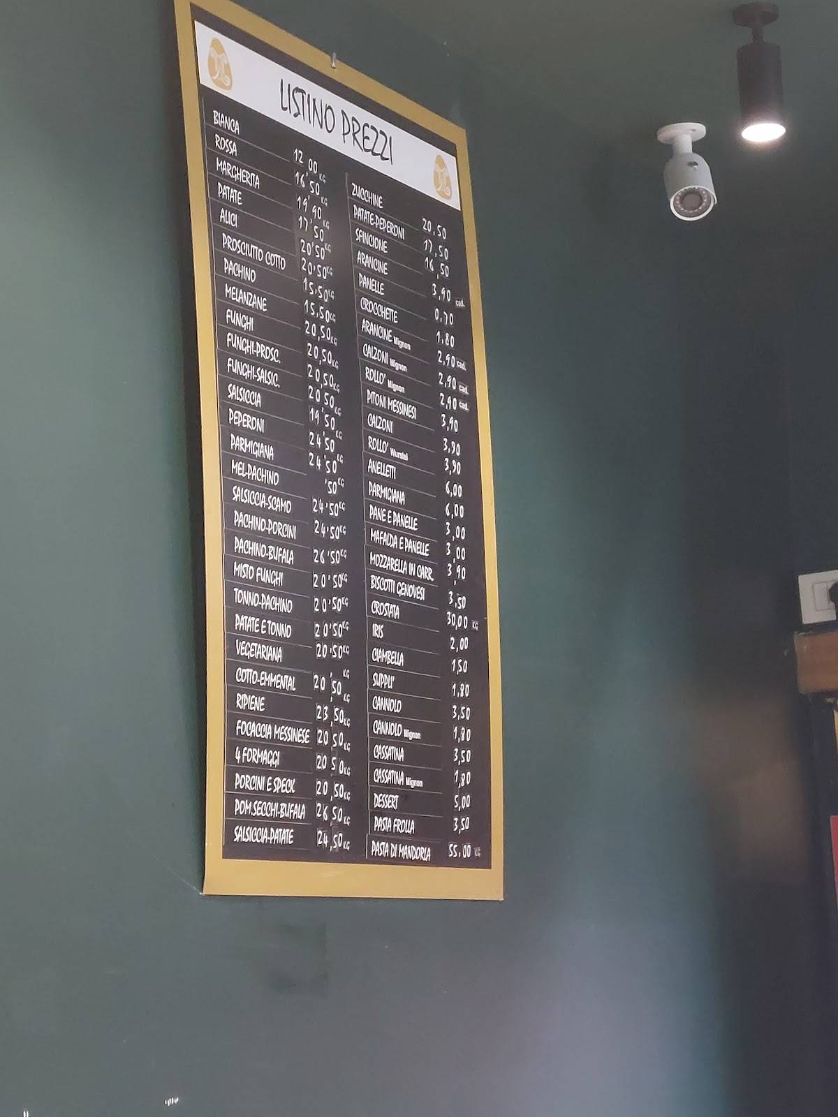 Menu di Mondo arancina Flaminia 