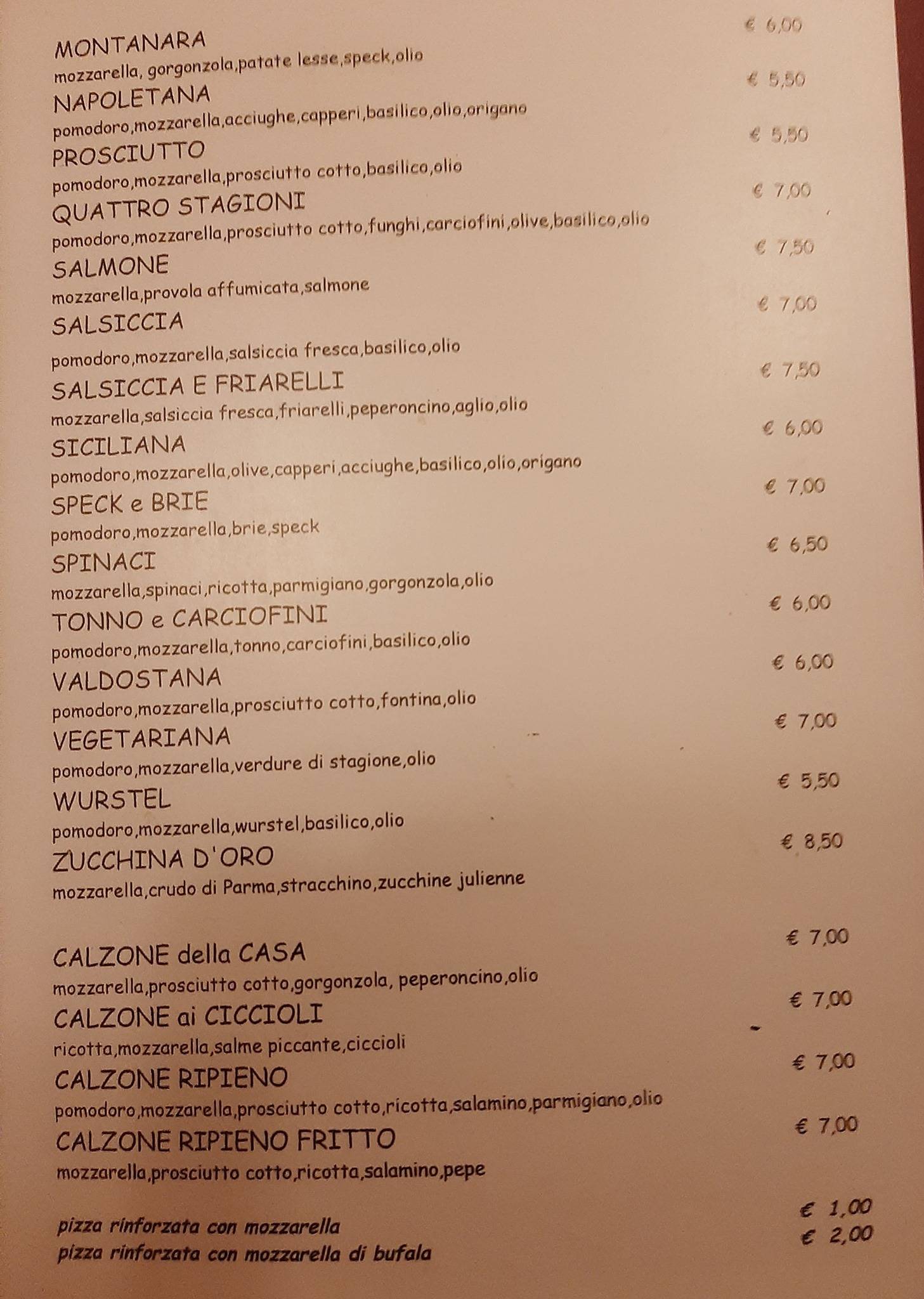 Menu di Mood 