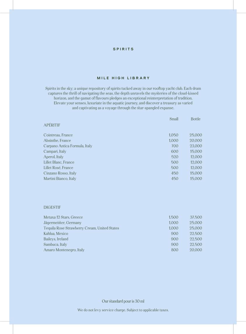 AER menu