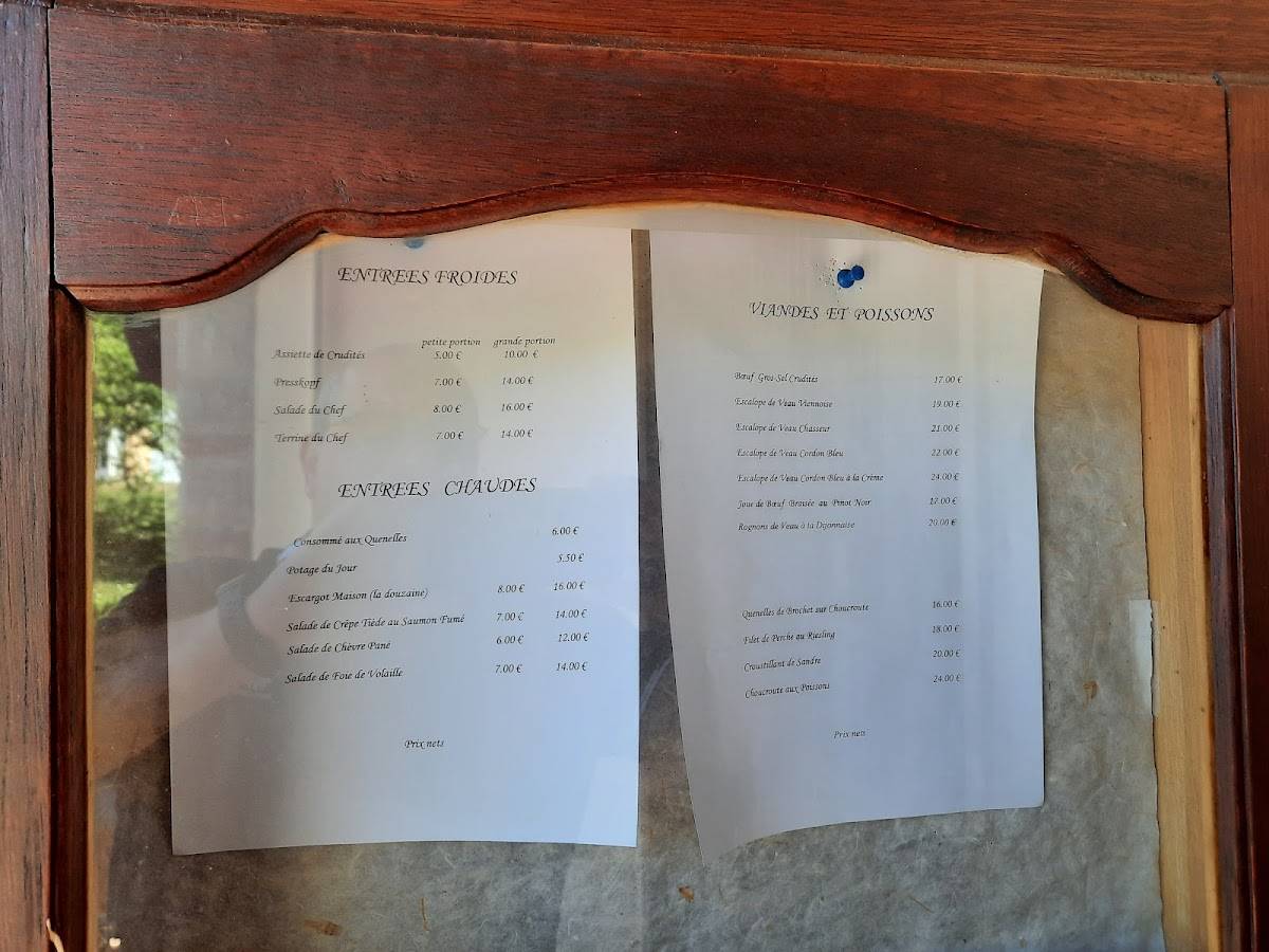 Menu de Musculus Martine