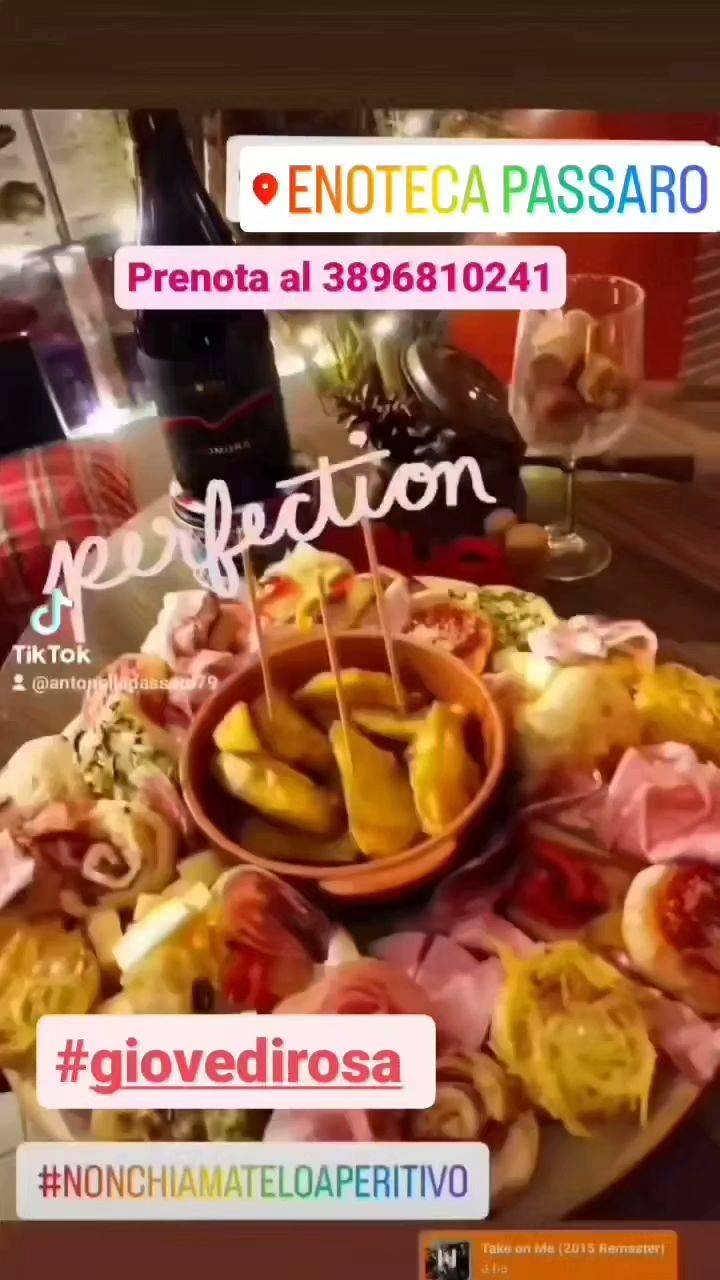 Menu di Enoteca Passaro 