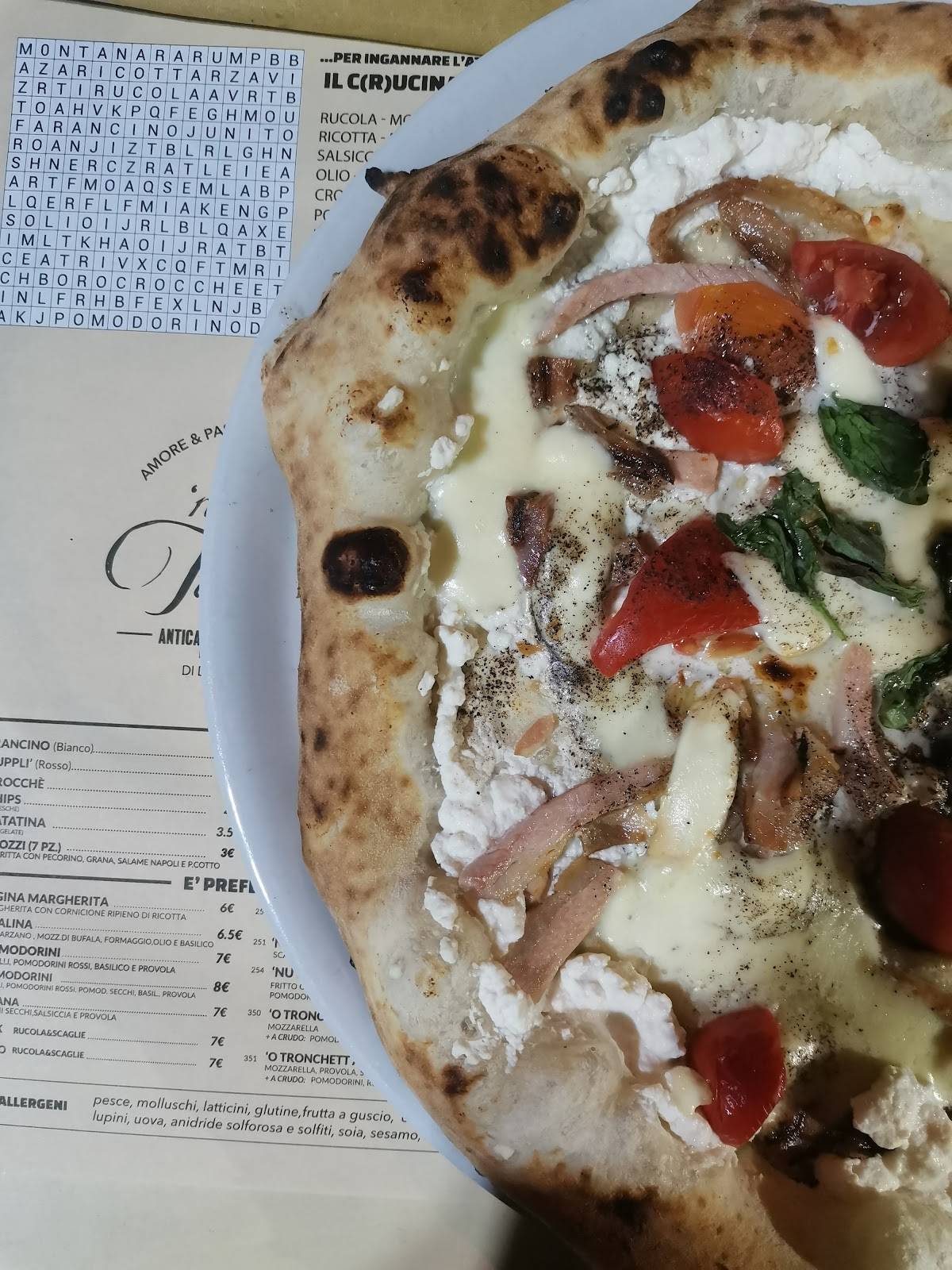 Menu di ' Na Tarantella 