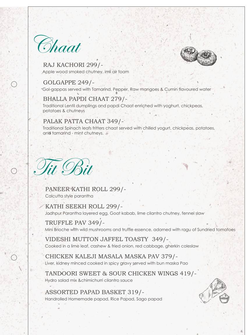 Punjabi By Nature menu