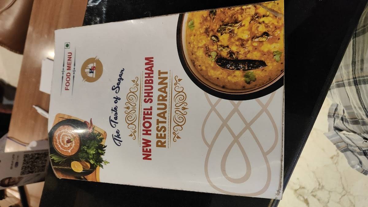 New Shubham Restaurant menu