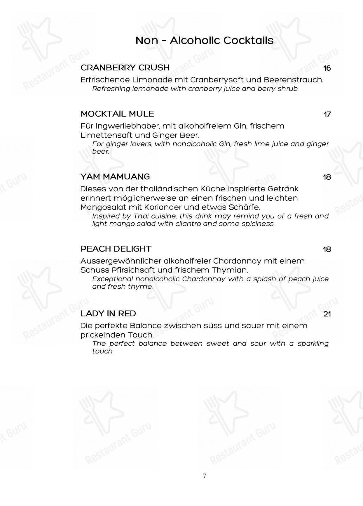 Menu per Noumi Grill & Bar pub & bar
