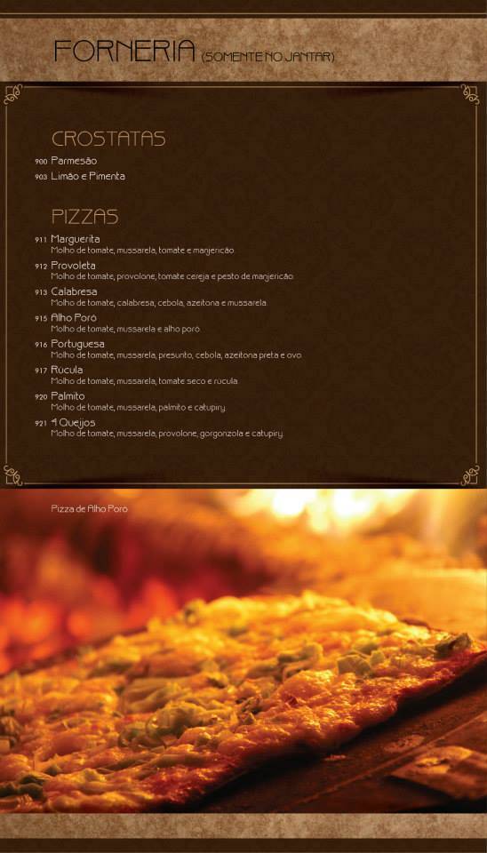 Nyã Baoba cardápio