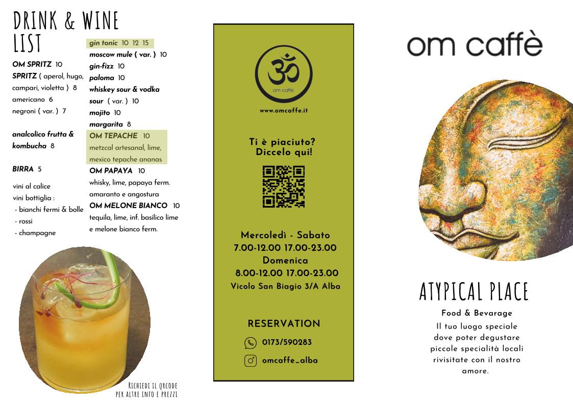 Menu di OM CAFFE' ALBA 