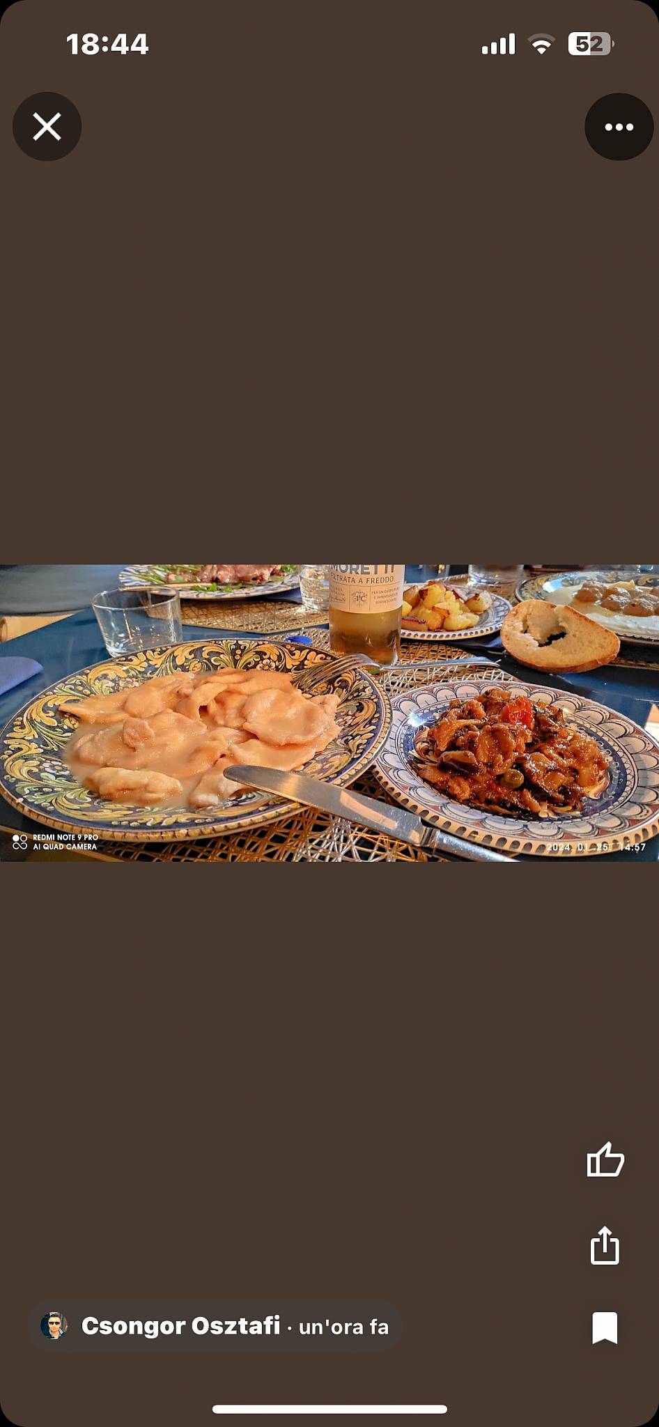 Menu di ORFEO CUCINA 