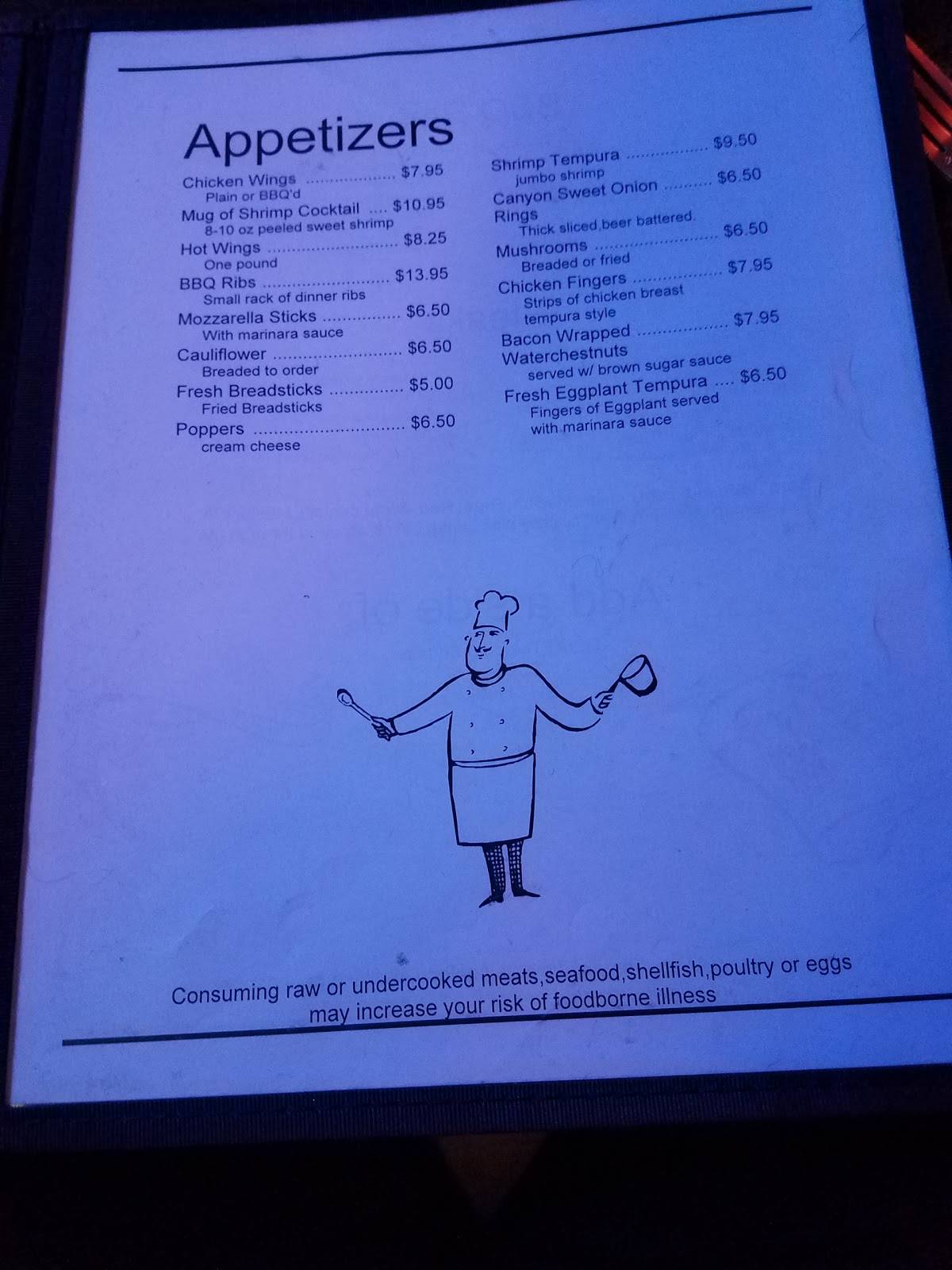 Menu at Oh Dennis! Saloon & Charcoal House BBQ, Racine